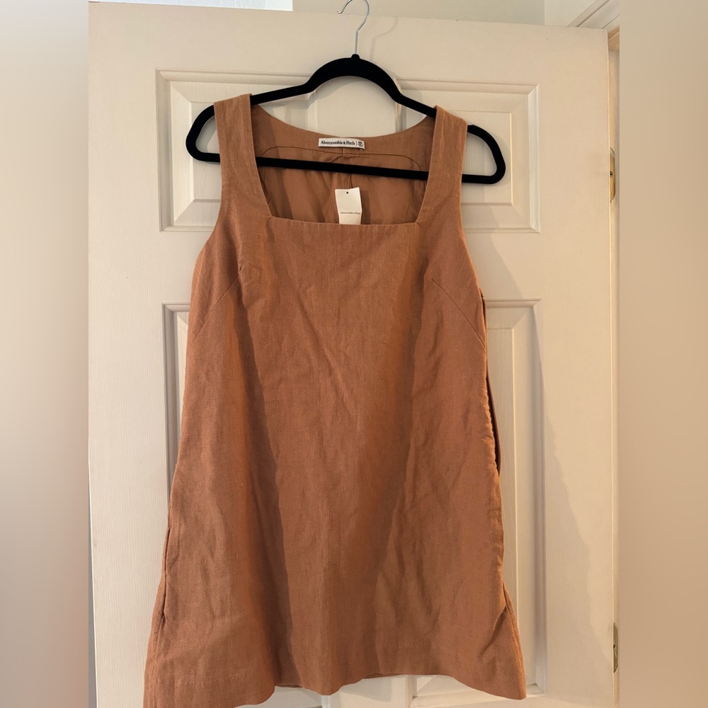 A&F linen dress NWT